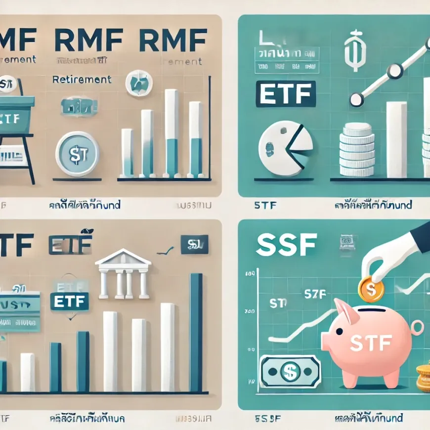 RMF, LTF, ETF, SSF คืออะไรในโลกของหุ้น?